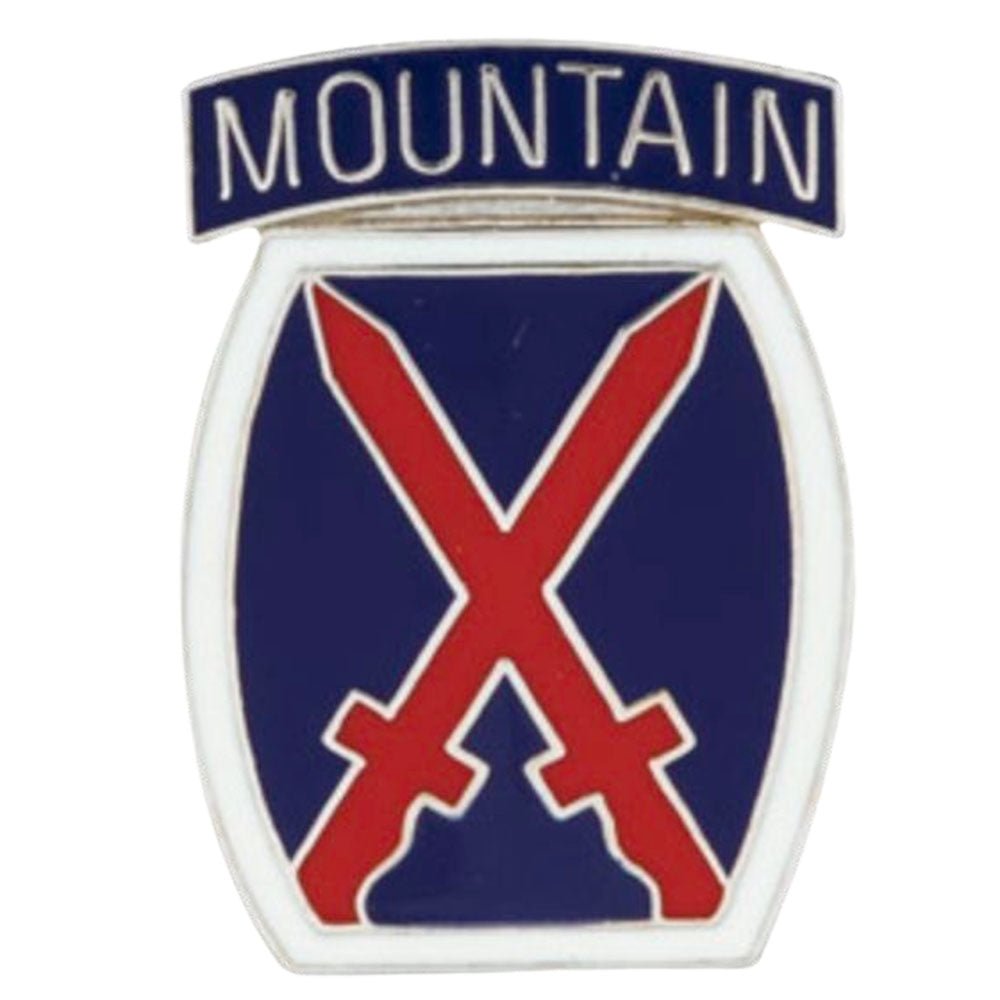 10th Mountain Division Lapel Pin or Hat Pin – Bradley's Surplus
