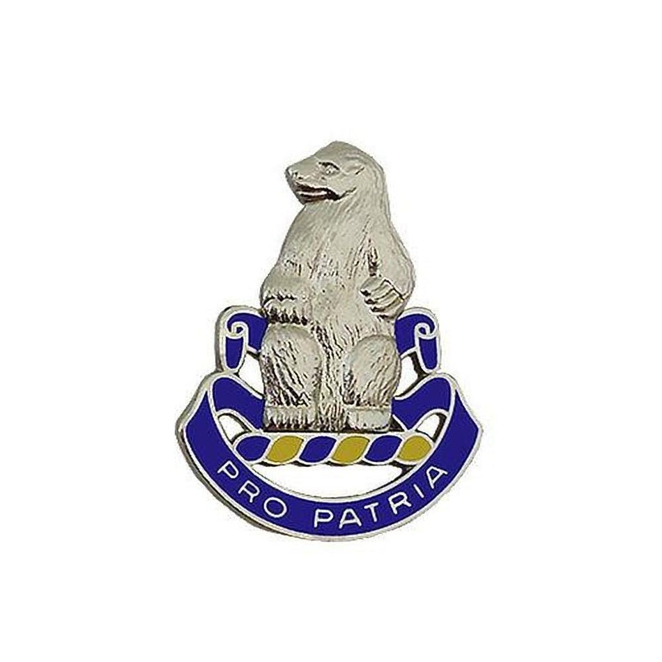 31st Infantry Regiment Unit Crest Polar Bear - Left