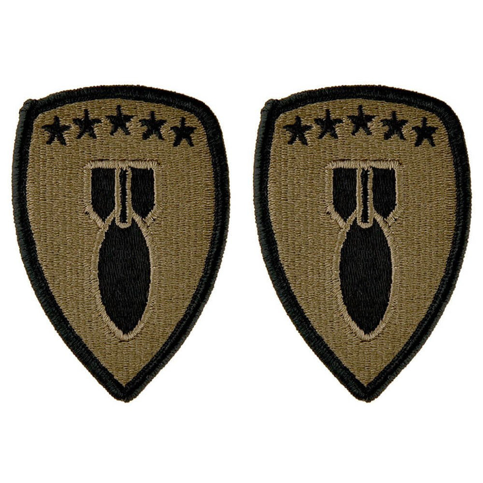 71st Ordnance Group Army OCP Patch with Hook Fastener - Pair