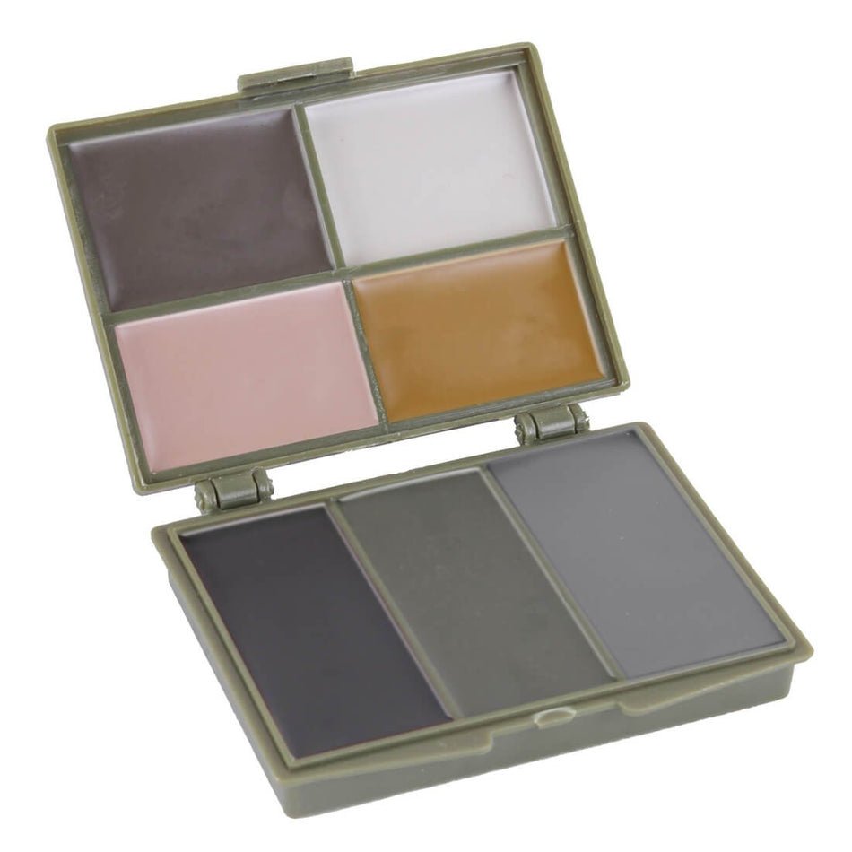 rothco 7 Color Camo Face Paint Square Compact