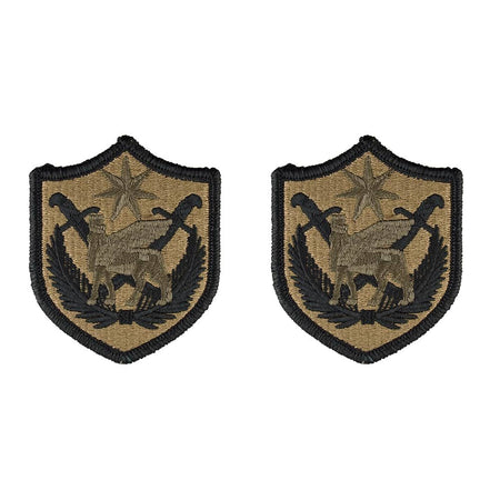 Army Multi-National Force Iraq OCP Patch With Hook Fastener - Pair