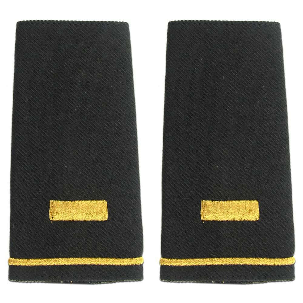 2LT Second Lieutenant Army Officer Rank Epaulet Shoulder Marks Long