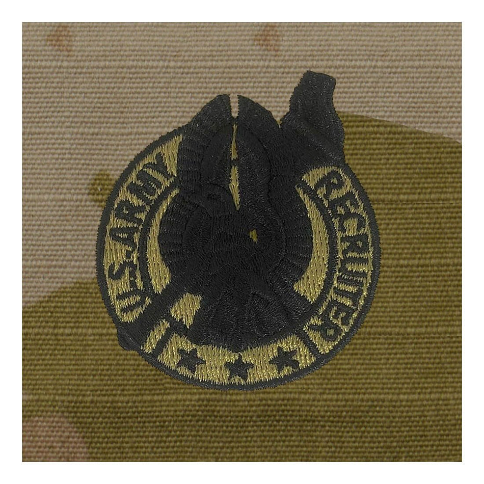 Army Recruiter Black OCP Sew-on Badge
