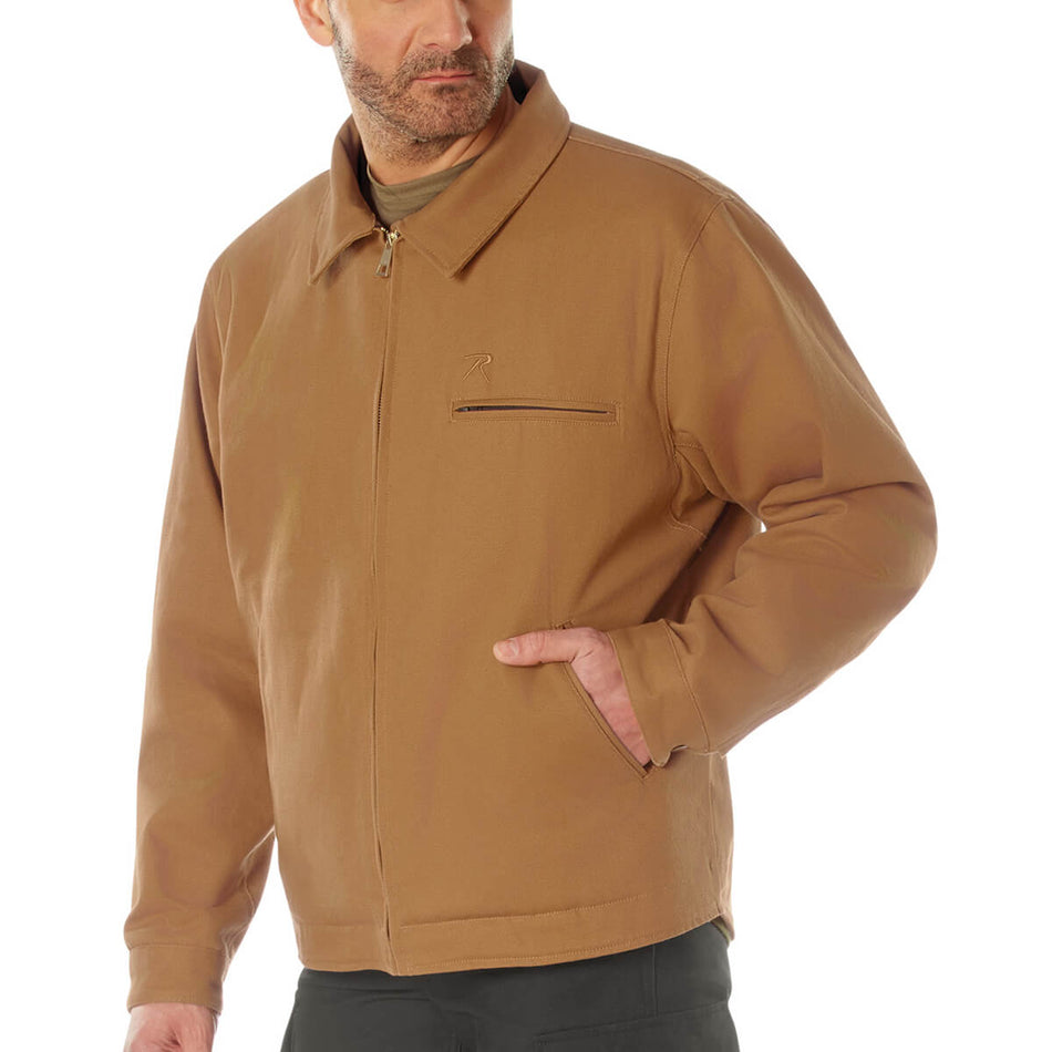 Brown Rothco Canvas Work Jackets
