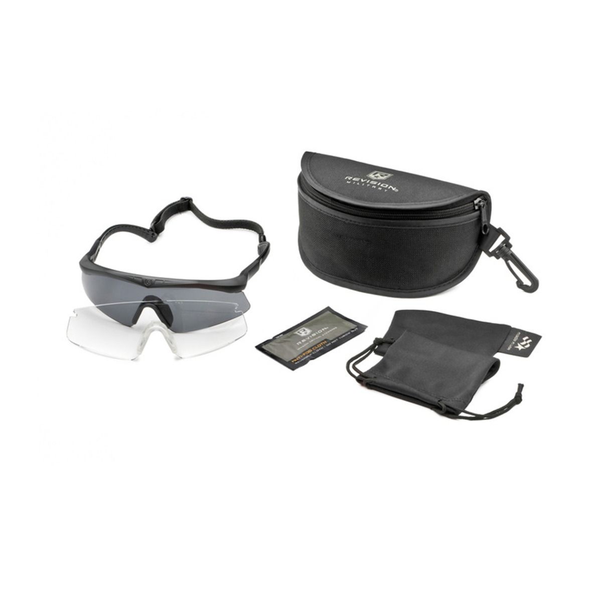 Lunettes Revision Sawfly Pro Mission Kit noir regular - Protection pour Lunettes Revision Sawfly Pro Mission Kit noir regular - Protection pour