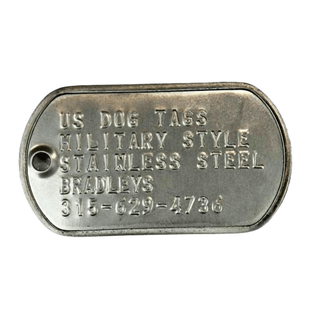 GI Stainless Steel Dog Tags