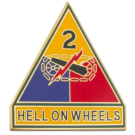 2nd Armored Division Combat Service Identification Badge - CSIB