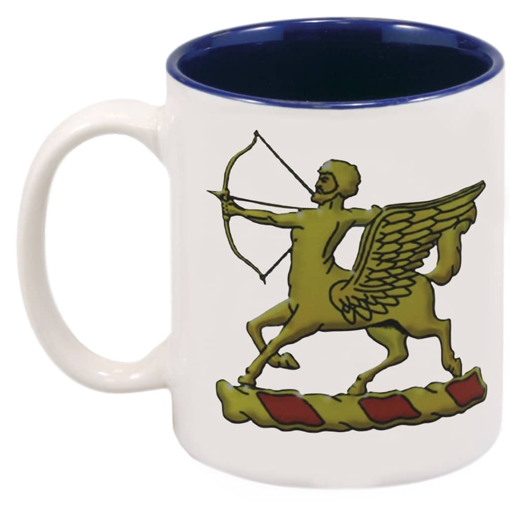 36th Field Artillery Coffee Mug With Blue Inside