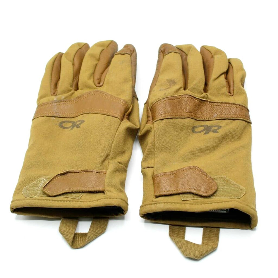  Used Coyote Brown Outdoor Research AGS Convoy Military Gloves