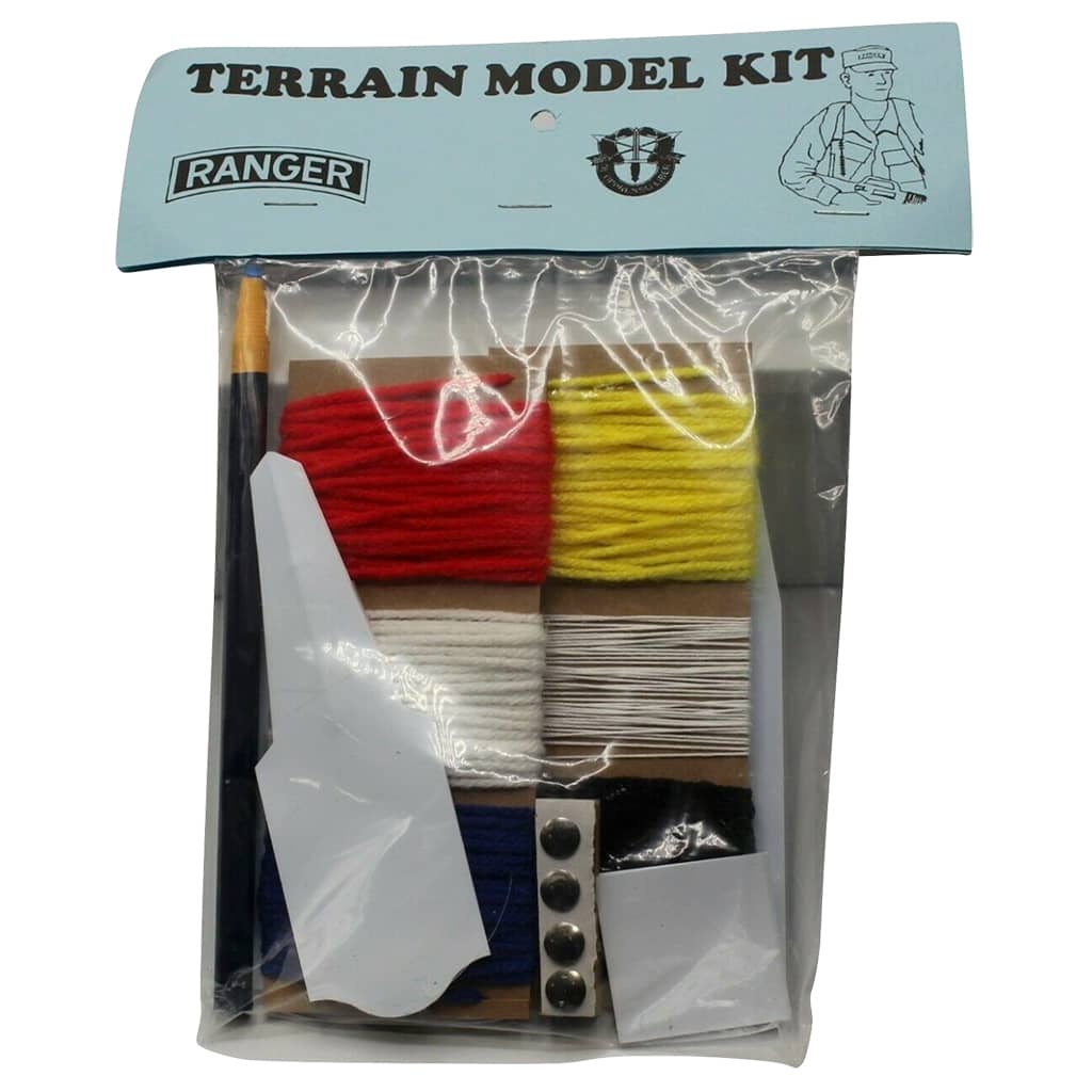 U.S. Army Rangers and Special Forces Terrain Model Kit Bradley's Surplus