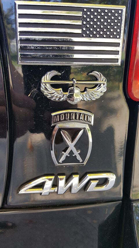 Afp Decal Air Assault Badge Metal Car Decal – Bradley's Surplus