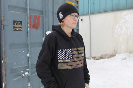 10th Mountain Division Fleece Hat – Embroidered Polartec Winter Watch Cap