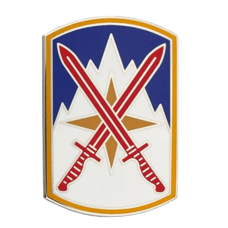 10th Sustainment Brigade Combat Service Identification Badge 