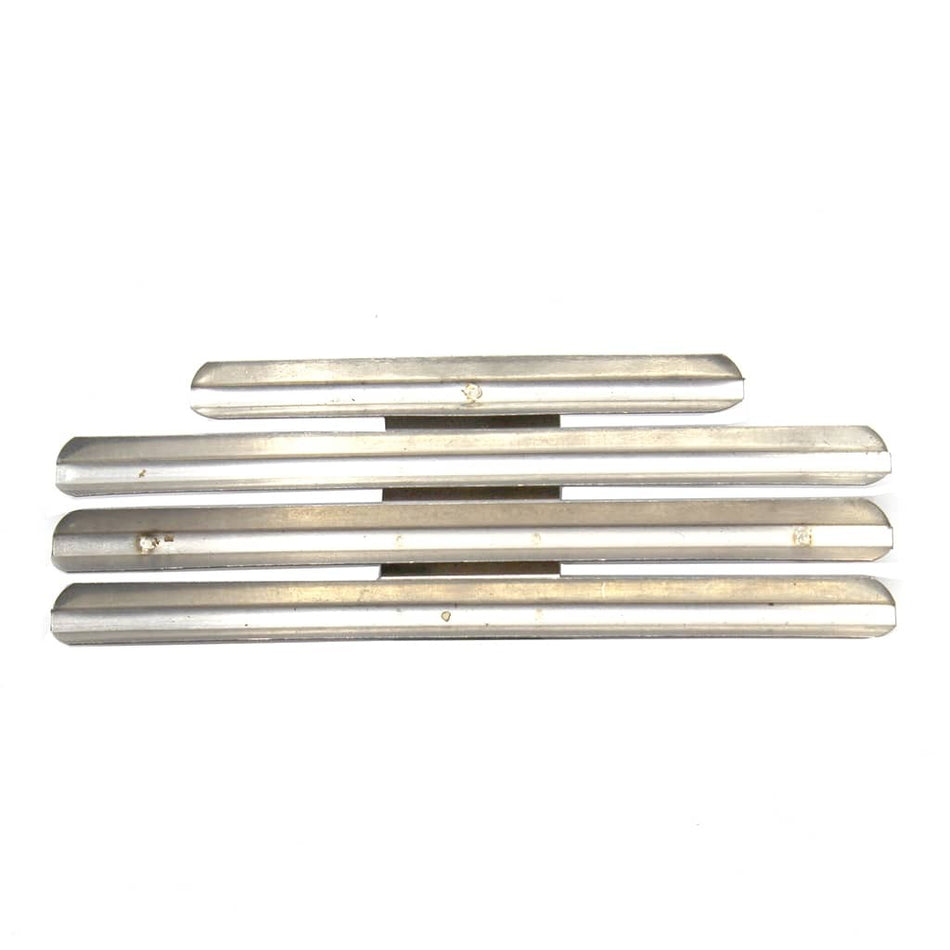 11 Ribbon Rack Metal Mounting Bar centered with no spacing on a plain white background.