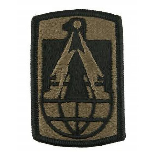 11th Signal Brigade OCP Patch With Hook Fastener