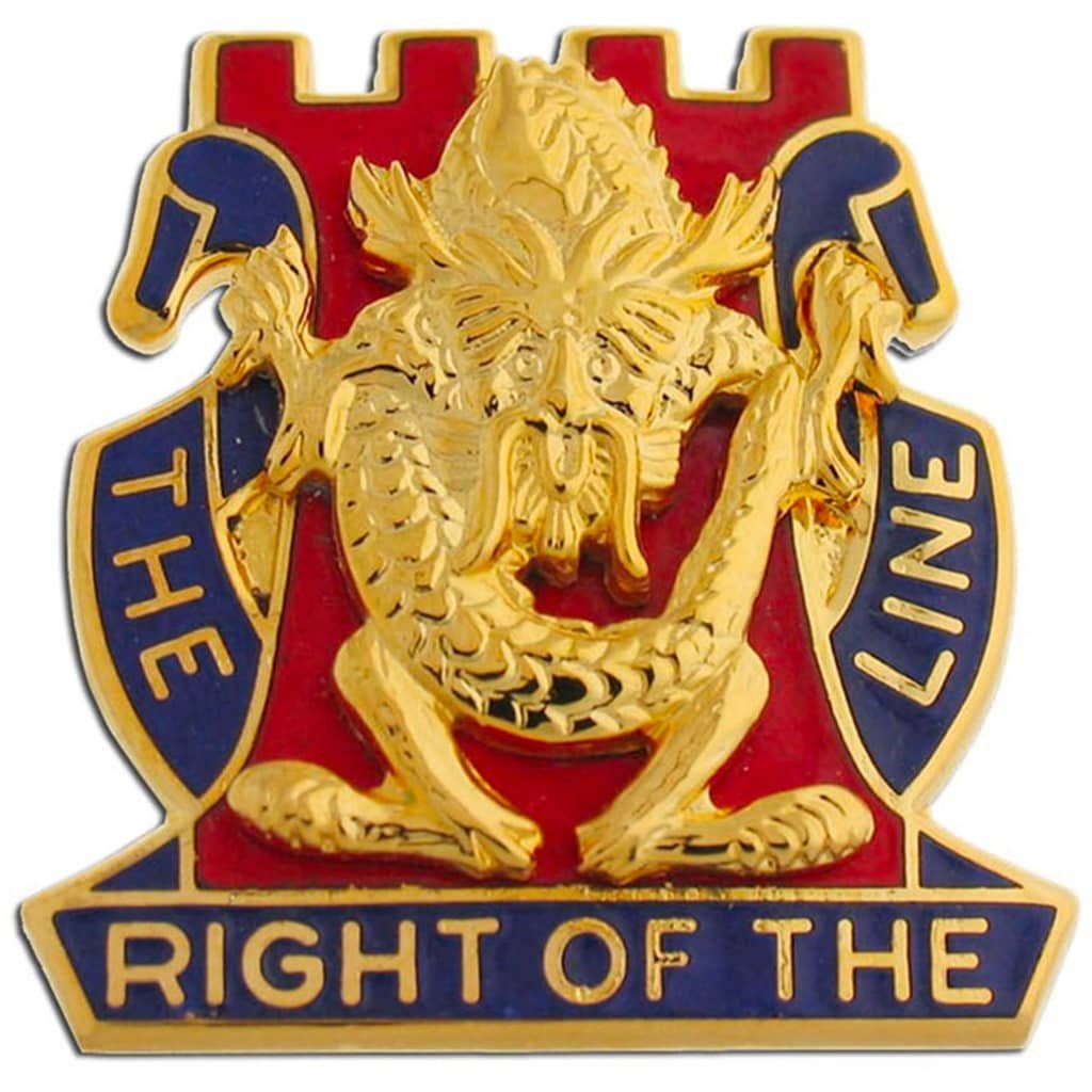 Official 14th Infantry Regiment DUI Crest - 