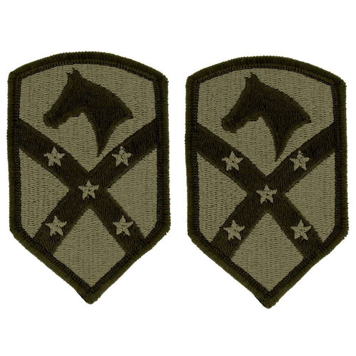 Army 15th Sustainment Brigade OCP Patch With Hook Fastener - Pair