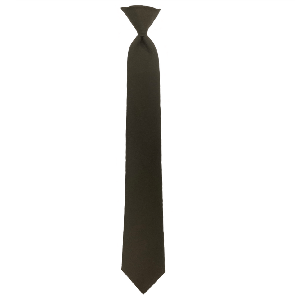 AGSU necktie with a standard knot, displayed vertically against a plain white background