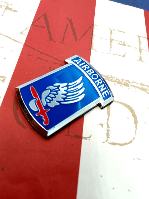 173rd Airborne Color Metal Vehicle Decal