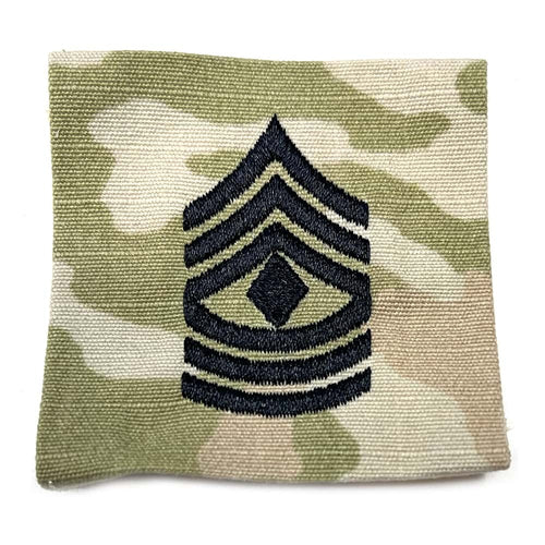 1SG First Sergeant Army Rank Sew-On OCP Patch