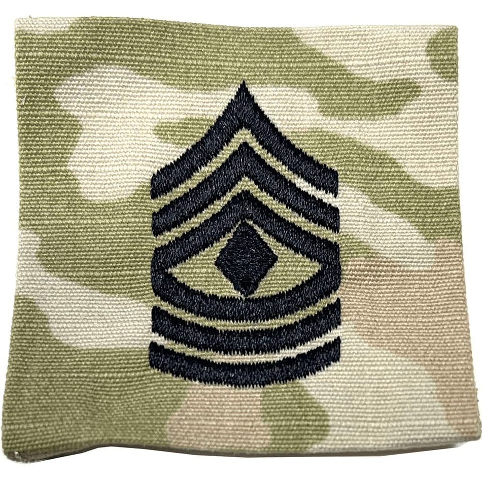 1SG First Sergeant Army Rank Sew-On OCP Patch
