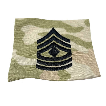 Army 1SG First Sergeant Rank Sew-On 3 Color OCP Patch