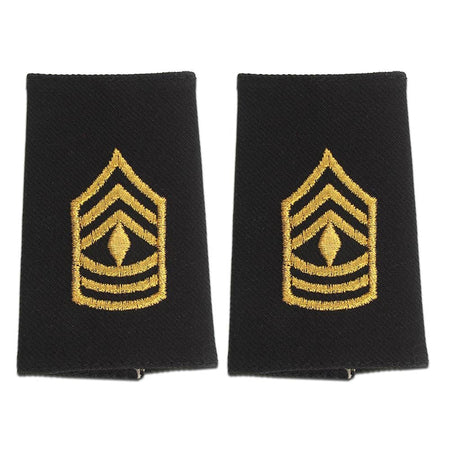 1SG First Sergeant Uniform Epaulet Shoulder Boards - Female
