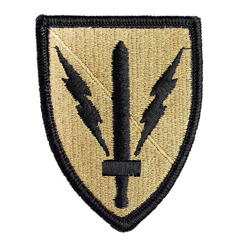201st Military Intelligence Brigade OCP Patch With Hook Fastener