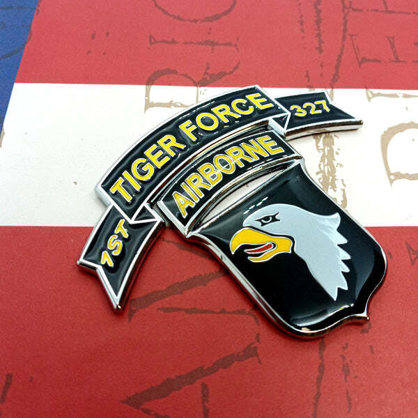 Tiger Force 1/327th Infantry Metal Car Emblem – “Above the Rest