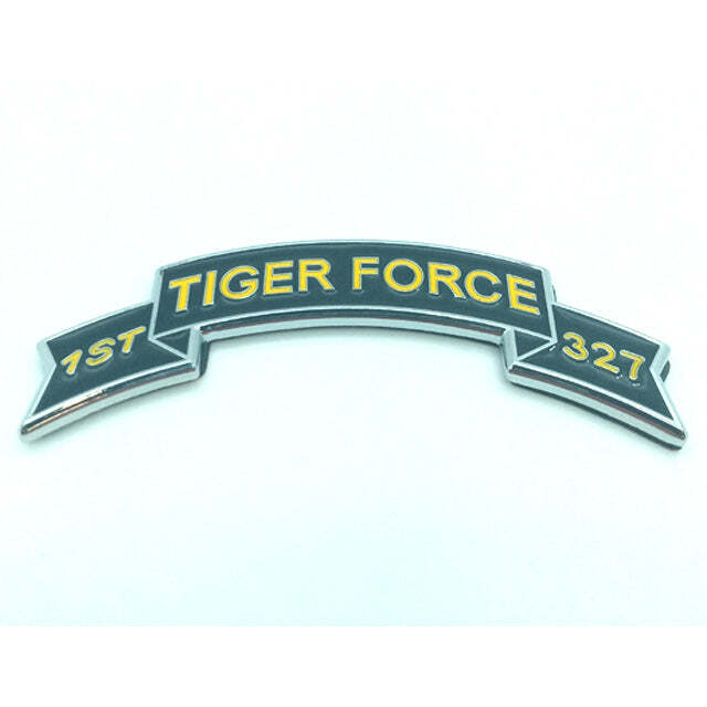 Tiger Force 1/327th Infantry Metal Car Emblem – “Above the Rest