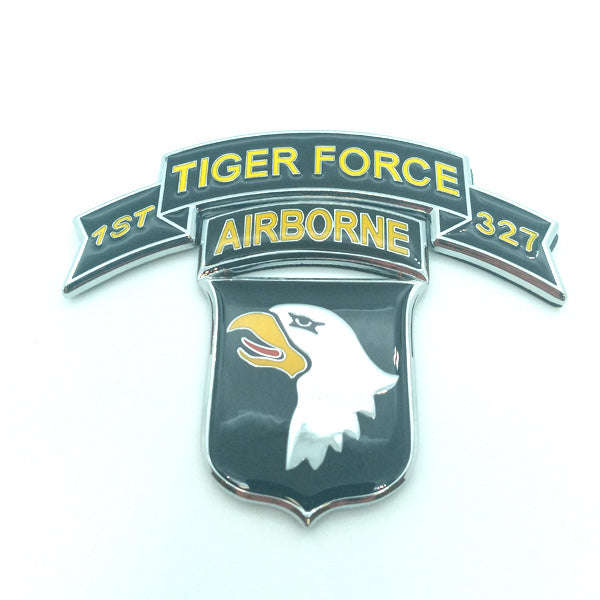 Tiger Force 1/327th Infantry Metal Car Emblem – “Above the Rest