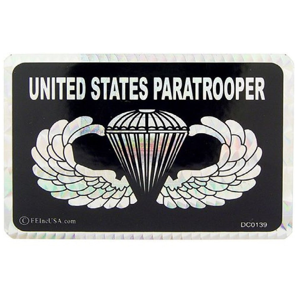 United States Paratrooper Sticker