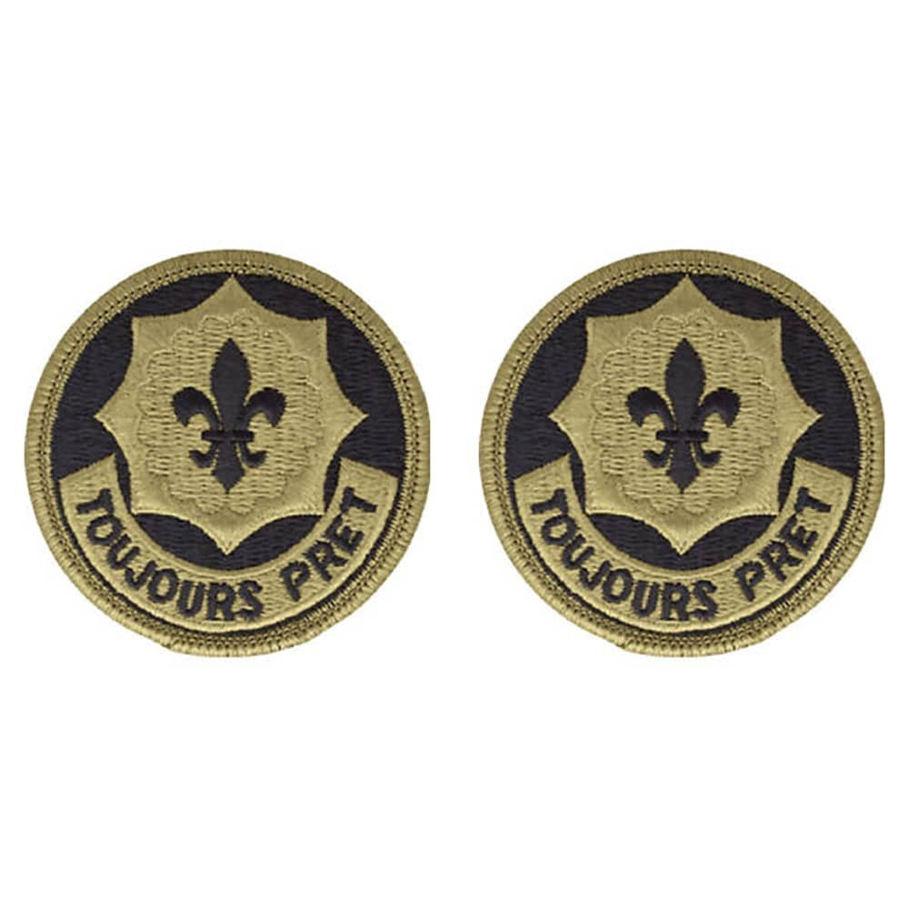 2nd Armored Cavalry Regiment "Toujours Pret" Army OCP Patch - Pair