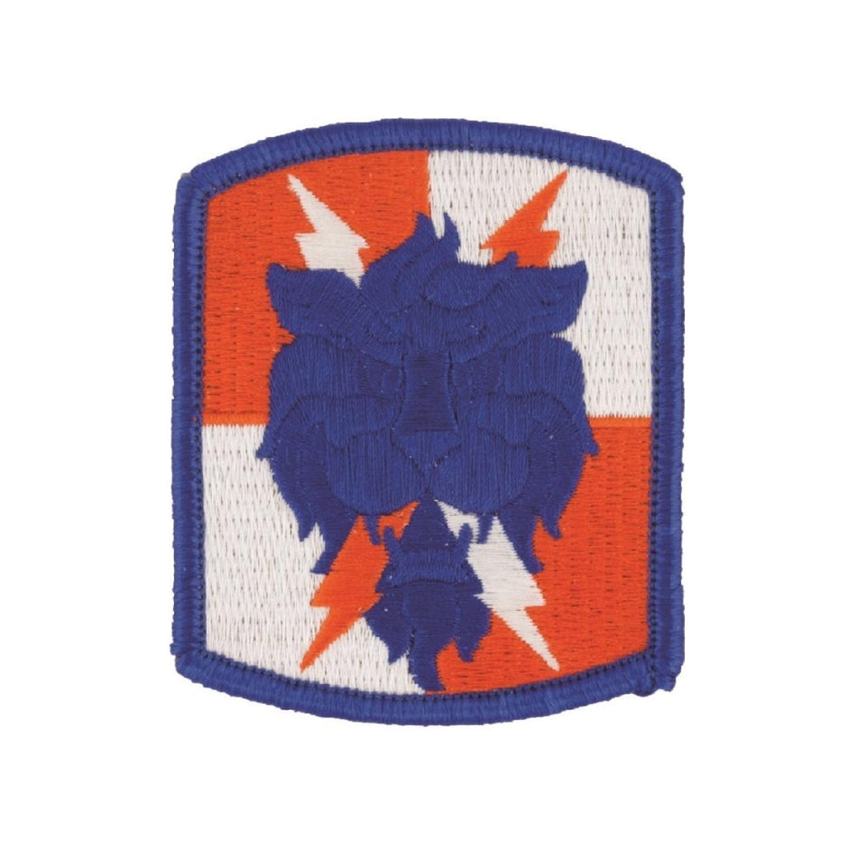 35th Signal Brigade Embroidered Color Patch