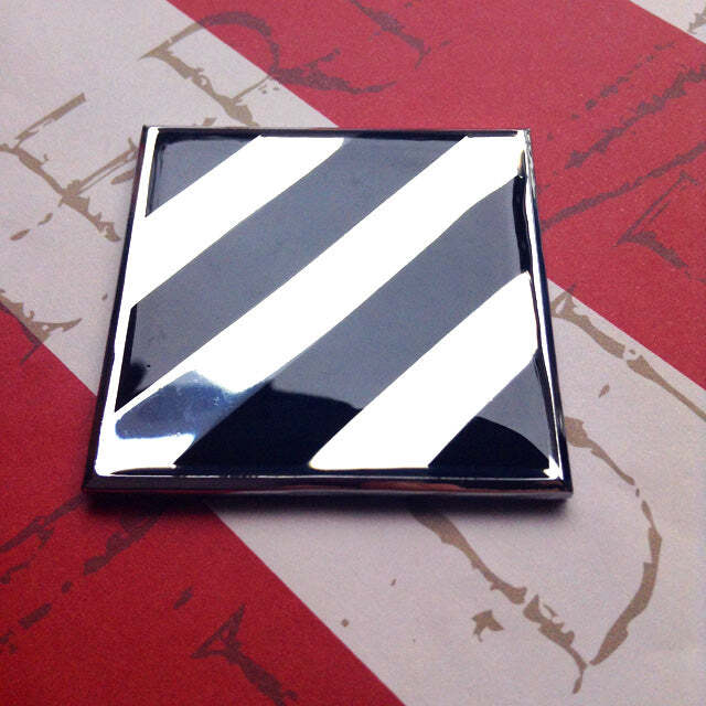 3rd Infantry Division Auto Chrome Decal