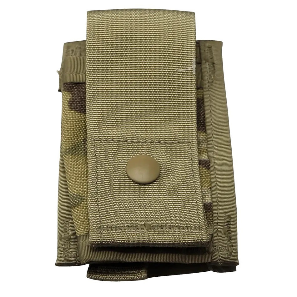 40mm High Explosive OCP Single MOLLE II Pouch on a white background