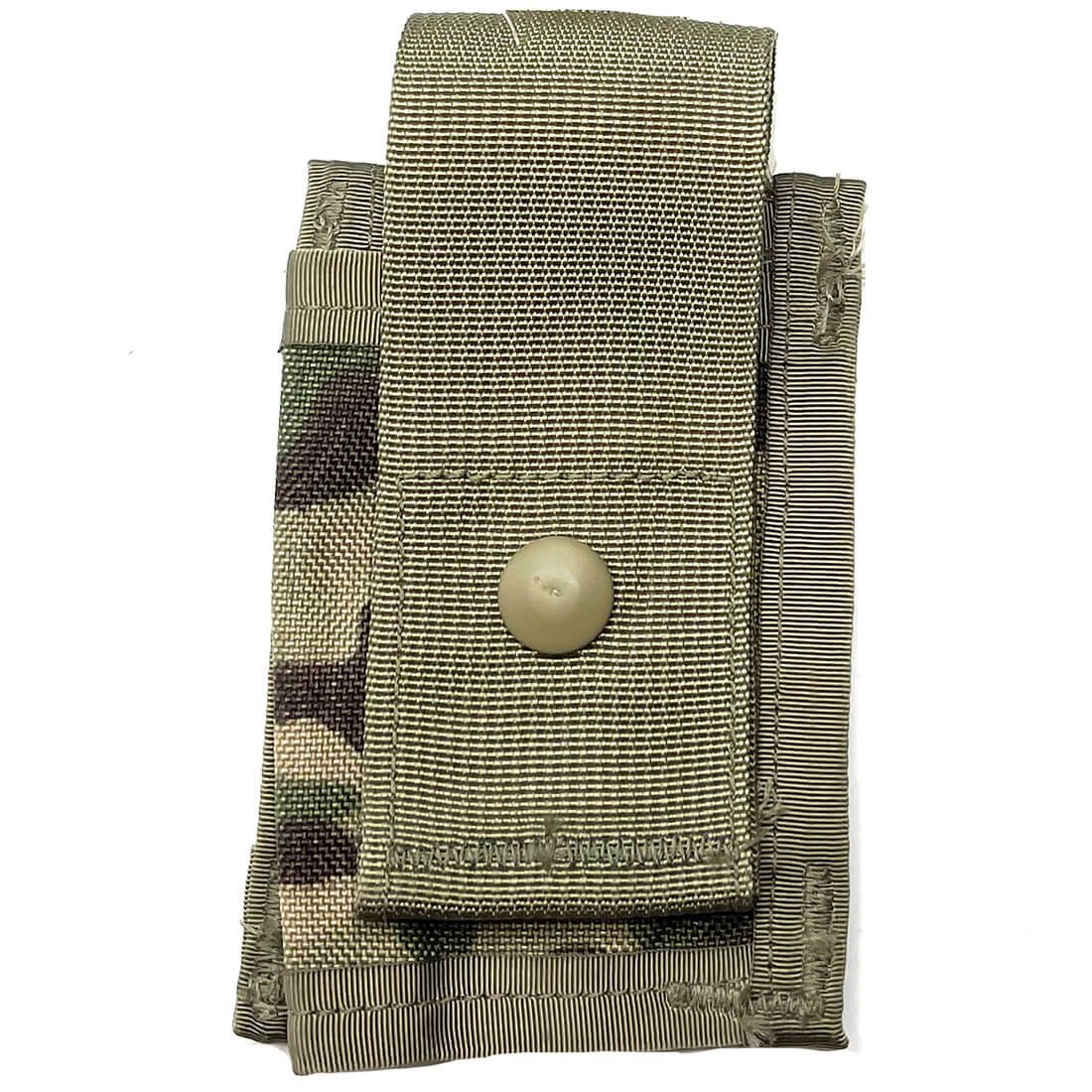 40mm High Explosive USGI Single OCP MOLLE II Pouch on a white background