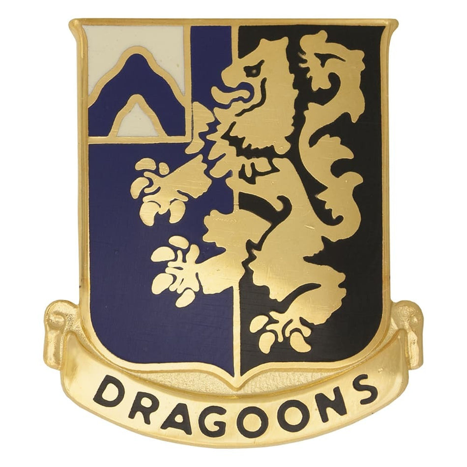 48th Infantry Division Unit Crest Dragoons