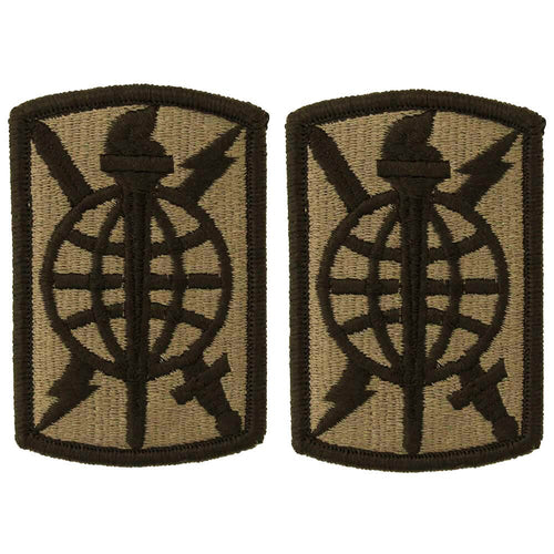 500th Military Intelligence Brigade OCP Patch With Hook Fastener - Pair