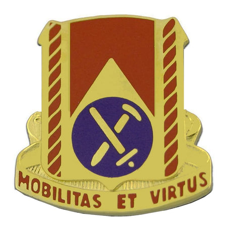 710th Support Battalion Unit Crest - Mobilitas Et Virtus DUI