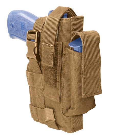 Right Hand Tactical Molle Belt Military Pistol Holster Gun Bag - Foto 6