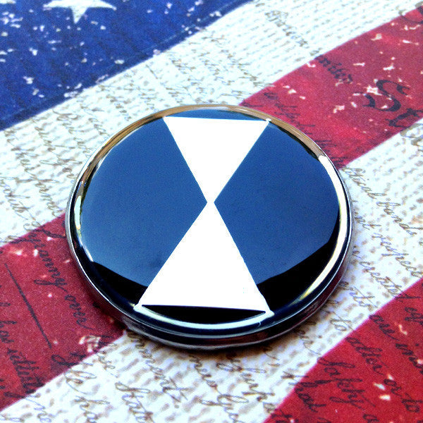 Black 7th Infantry Division Metal Decal For Cars and Trucks