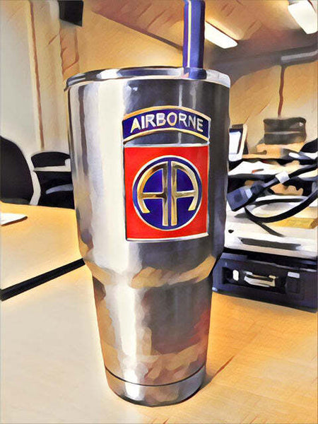 82nd Airborne Division Metal Decal For Trucks or Cars