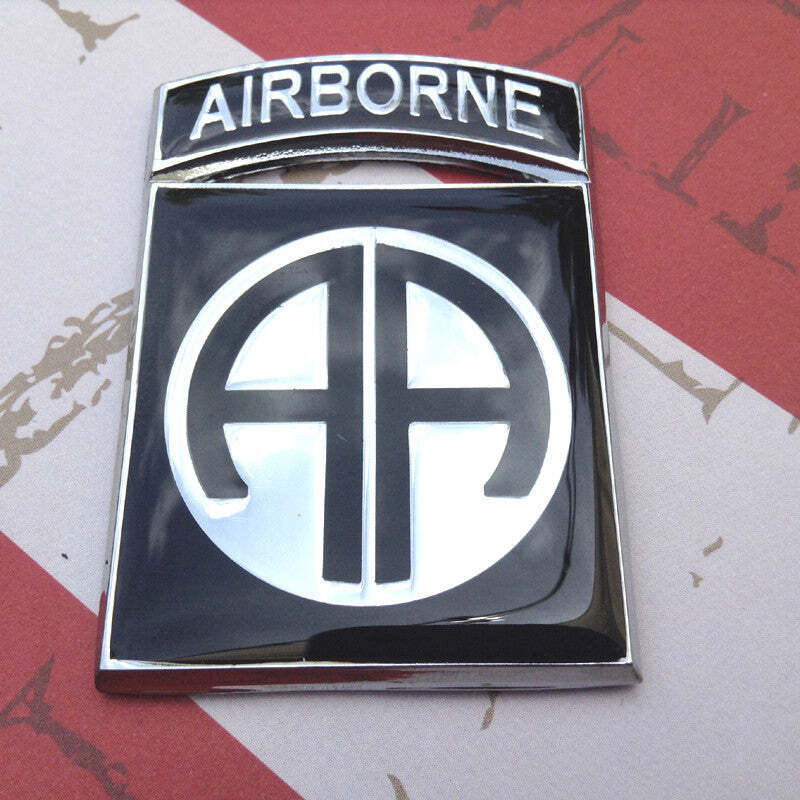 82nd Airborne Division Metal Decal for Trucks or Cars by Auto