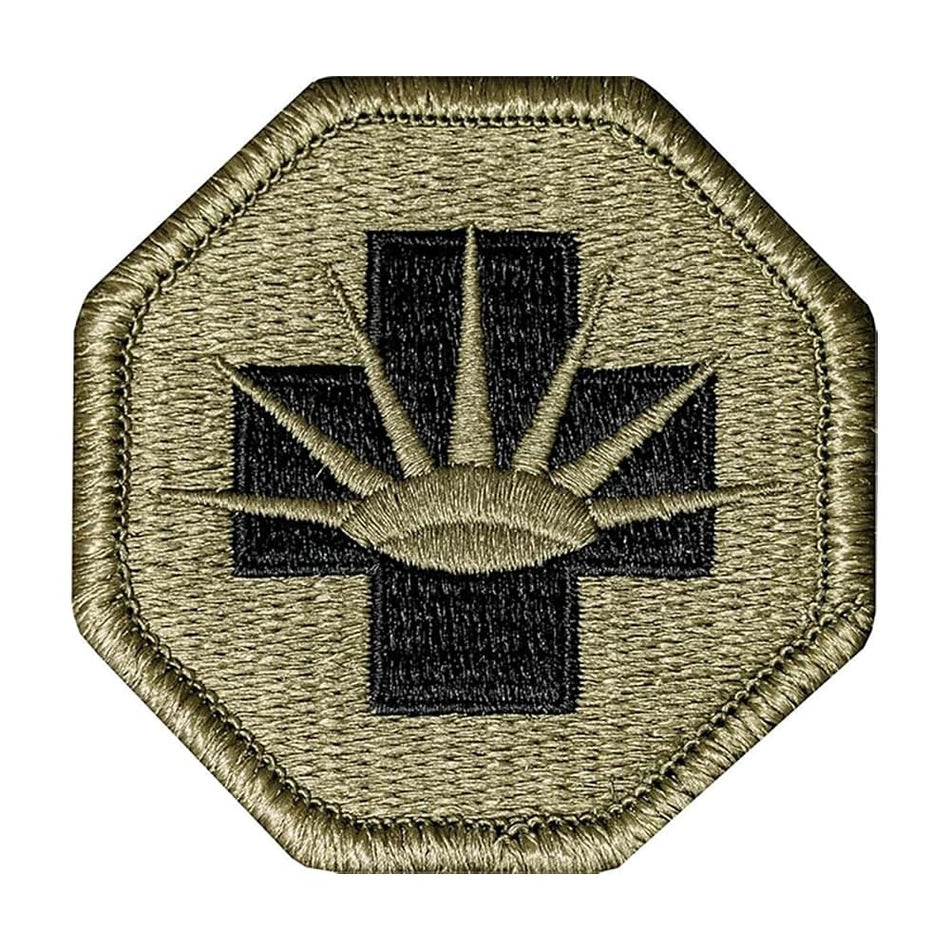 8th Medical Brigade OCP Patch With Hook Fastener
