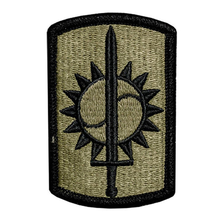 8th Military Police Brigade OCP Patch With Hook Fastener
