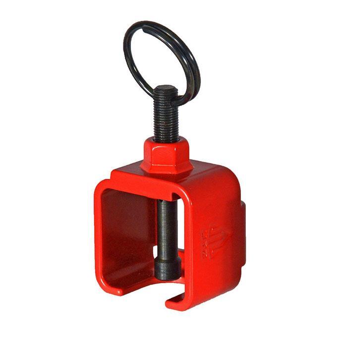Red AR15 M16 Carabine Blank Firing Adapter shown on a plain white background.
