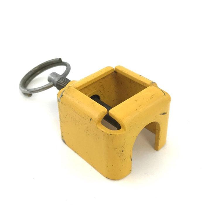Yellow AR15 M16 Carabine Blank Firing Adapter , photographed on a plain white background.