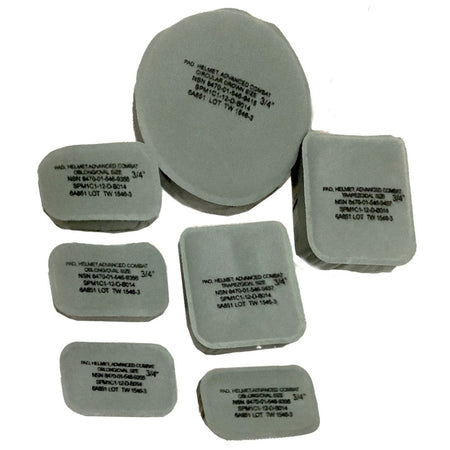 ACH Helmet Pads MICH Padding Set 7-Piece Foliage Green