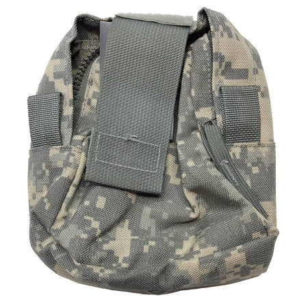 ACU MOLLE II USGI Medic Pocket with a gray strap on a white background